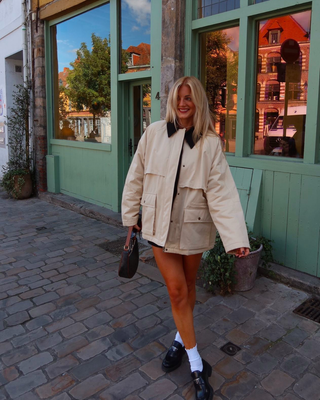 Rowen | Cream-Tone Barn Jacket