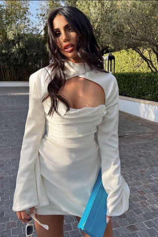 Maia | Silky Mini Dress