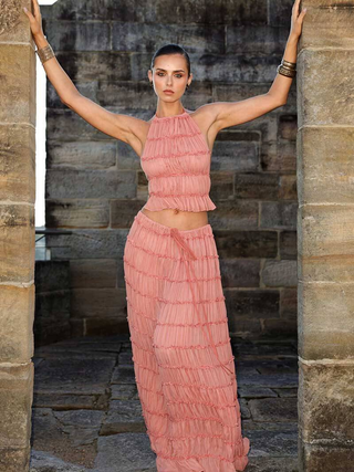 Opal | Frill Detail Two-Piece Set