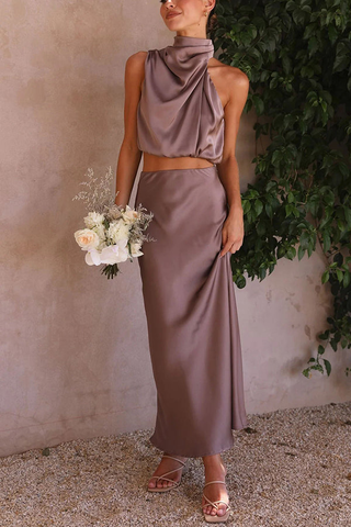 Isolde | Graceful Satin Set