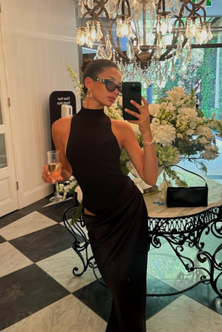 Helene | Chic Asymmetrical Maxi Dress