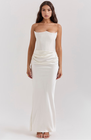 Cora | Bandeau Maxi Dress