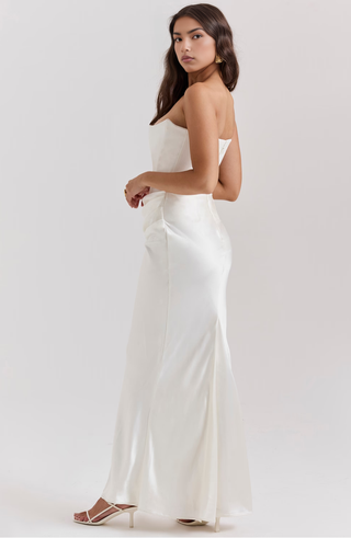 Cora | Bandeau Maxi Dress