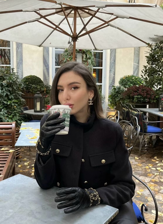 Nina | Luxe Vintage Cropped Jacket