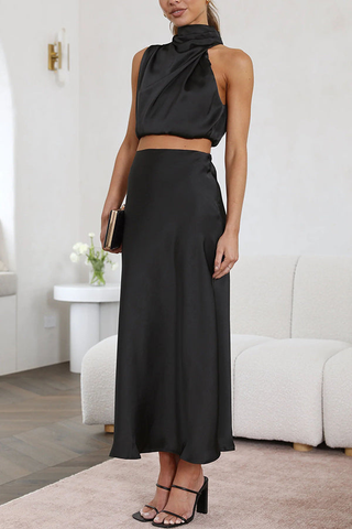 Isolde | Graceful Satin Set