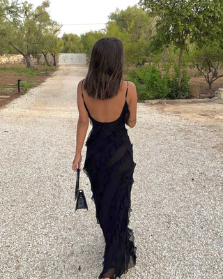 Penelope | Sophisticated Flowing Maxi Dress