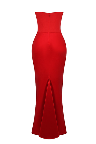 Lumi | Sculpted Corset Maxi Dress