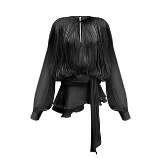 Selena | Charming Pleated Ruffled Mini Dress