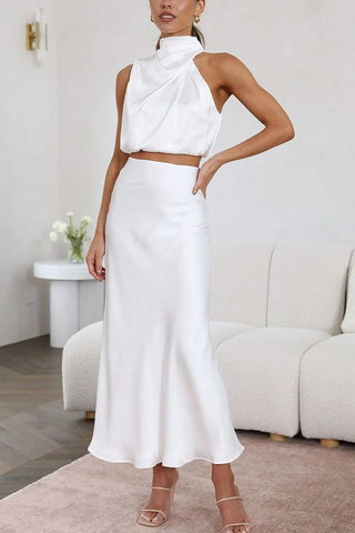 Isolde | Graceful Satin Set
