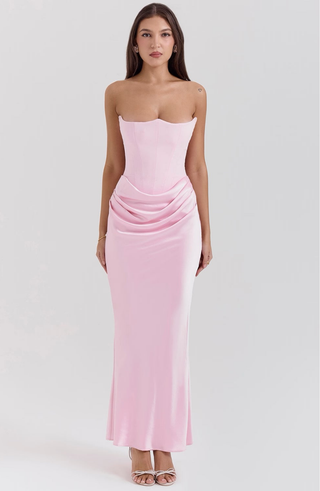 Cora | Bandeau Maxi Dress
