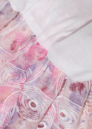 Gabrielle | Delicate Pink Floral Dress