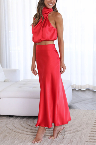 Isolde | Graceful Satin Set