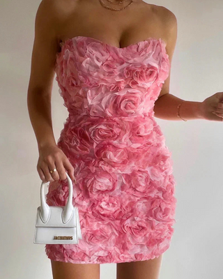 Lunette | Bloom Lace Mini Dress