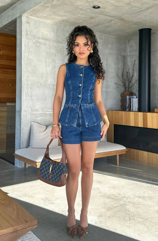 Mira | Timeless Denim Set