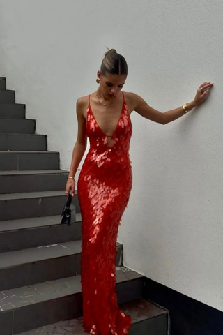 Zara | Sparkling Long Maxi Dress