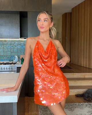 Amara | Radiant Sequin Mini Dress