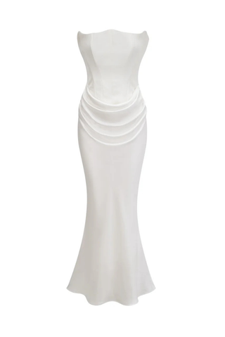 Lumi | Sculpted Corset Maxi Dress