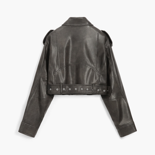 Romy | Leather Biker Jacket
