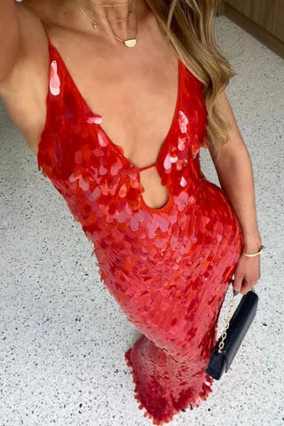 Zara | Sparkling Long Maxi Dress