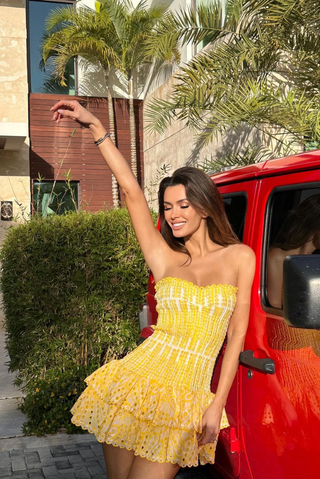 Ember | Playful Ruffle Mini Dress
