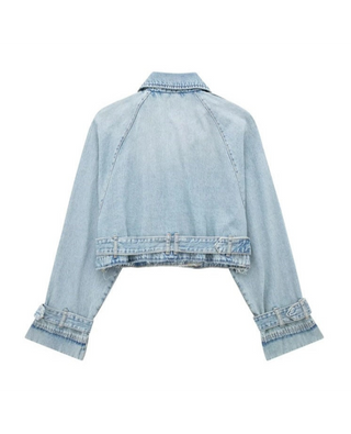 Taryn | Classic Washed Denim Jacket