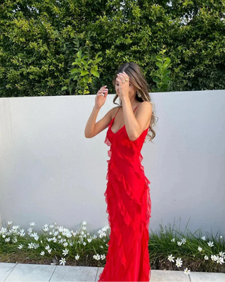 Penelope | Sophisticated Flowing Maxi Dress