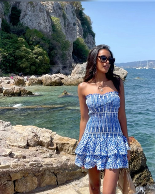 Tova | Playful Ruffle Mini Dress