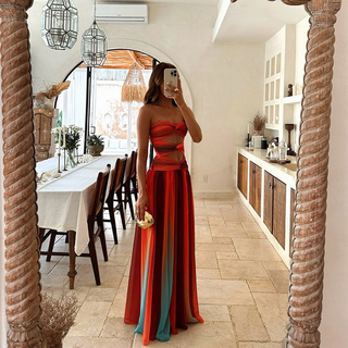 Seraphina | Luxe Strapless Maxi Dress