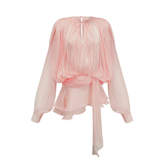 Selena | Charming Pleated Ruffled Mini Dress