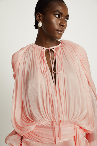 Selena | Charming Pleated Ruffled Mini Dress