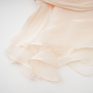 Selena | Charming Pleated Ruffled Mini Dress