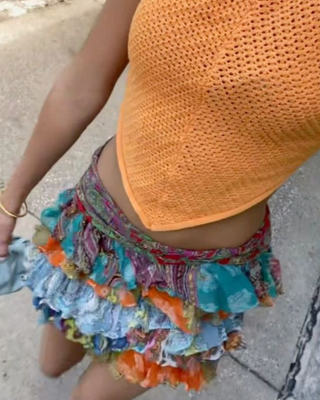 Nerys | Playful Ruffle Mini Skirt