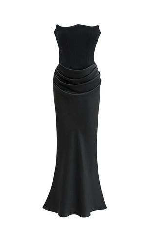 Lumi | Sculpted Corset Maxi Dress