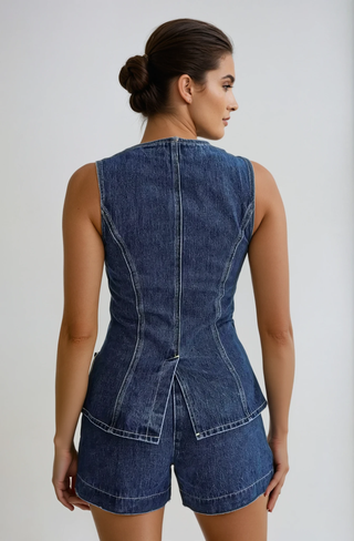Mira | Timeless Denim Set