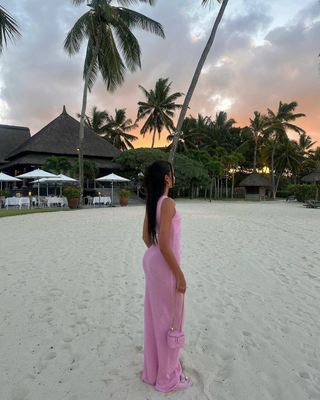 Elunara | Knit Contour Maxi Dress