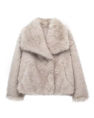 Freya | Plush Faux Fur Coat