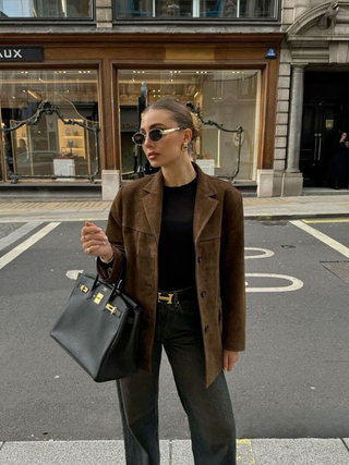 Greer | Soft Faux Suede Jacket