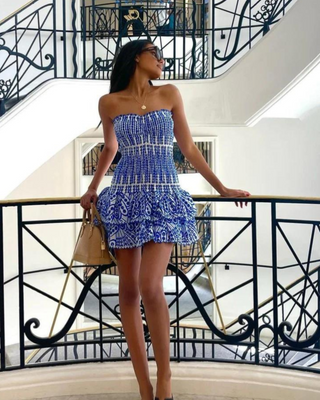 Tova | Playful Ruffle Mini Dress