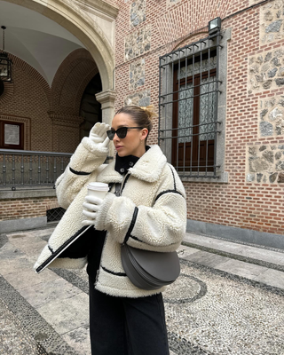 Vianne | Dreamy Oversized Shearling Jacket