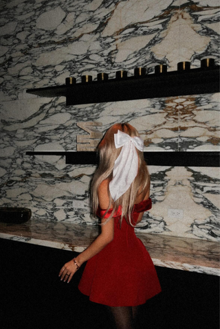 Evie | Flirty Red Mini Dress