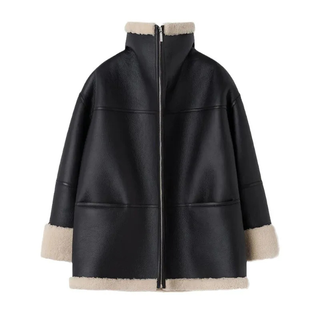 Liora | Cloudy Oversized Shearling Jacket