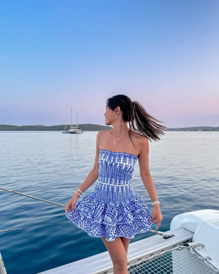 Tova | Playful Ruffle Mini Dress