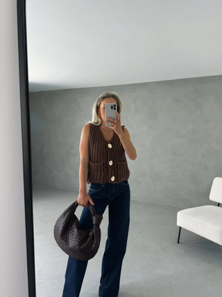 Harper | Textured Knit Top