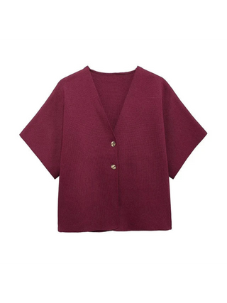 Idra | Tricot Knit Cardigan