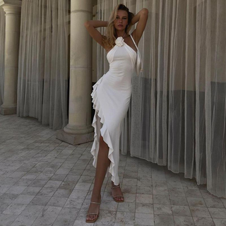 Cathy | Sleek Floral Cutout Dress