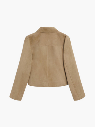 Selene | Soft Suede Jacket