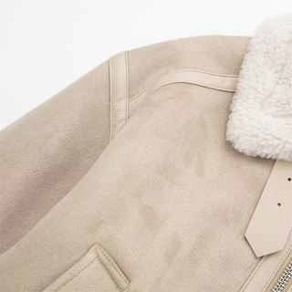 Imara | Soft Suede Jacket
