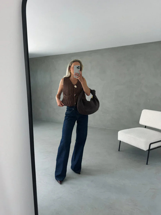 Harper | Textured Knit Top