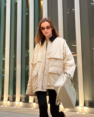 Rowen | Cream-Tone Barn Jacket