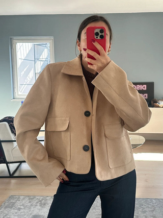 Selene | Soft Suede Jacket